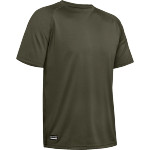  Under Armour Mens Tactical Tech Short Sleeve T-Shirt- Green
