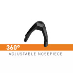  Wiley X Saber Advanced - Grey and Clear Two Lens with Matte Black Frame