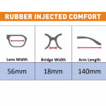  Wiley X Gravity - Light Adjusting Grey Lens with Matte Black Frame