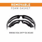  Wiley X Gravity - Light Adjusting Grey Lens with Matte Black Frame