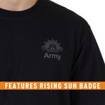  Spring Men Army Tactical Black T-Shirt Short Sleeve