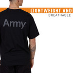  Spring Men Army Tactical Black T-Shirt Short Sleeve