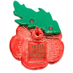  Glamorous Poppy Limited-Edition Lapel Pin