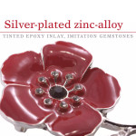  Remembrance Diamante Brooch