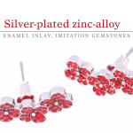  Poppy Procession Earrings