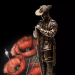  Remembrance Day, Last Post Audio Figurine