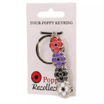  Four-Poppy Keyring