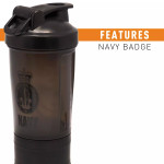  Navy Protein Shaker