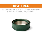  Detour Stainless Steel Collapsible Mug - Green