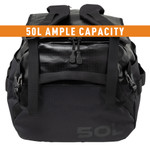  Vertx- RLT 50L Duffel Bag - Black