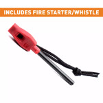  Buck Selkirk Firestarter Whistle Knife