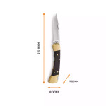  Buck Knives Folding Hunter with Grooved Handle