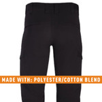  Vertx Fusion Flex Classic Cargo Uniform Pant - Black