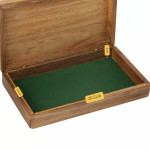  Tasmanian Blackwood Medal Display Box With Army Rising Sun