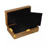  Tasmanian Blackwood Two-Tiered Medal Display Box With Navy Badge