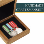  Tasmanian Blackwood Keepsake Box With Air Force Badge