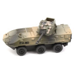  Die Cast Free Wheel Tank- Green Atv
