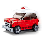  Power Bricks Pull Back- Red Taxi