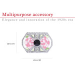  Art Deco 1920s Poppy Limited Edition Brooch