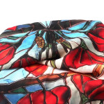  Stained Glass Poppy Dress Scarf