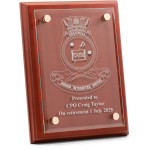 HMAS Creswell Delta Floating Glass Award Image 0 