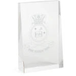 HMAS Creswell Glacier Glass Award in Gift Box Image 1 
