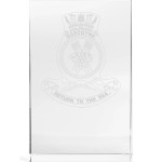  HMAS Gascoyne (II) Glacier Glass Award in Gift Box