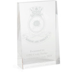  HMAS Kuttabul Glacier Glass Award in Gift Box