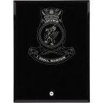  HMAS Leeuwin Nebula Black Glass Award in Gift Box
