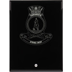  HMAS Parramatta (IV) Nebula Black Glass Award in Gift Box