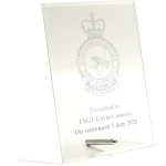 No 114 Mobile Control and Reporting Unit (114MCRU) Essence Glass Award Image 0 