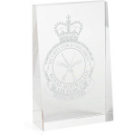  No 2 Security Forces Squadron (2SFS) Glacier Glass Award in Gift Box