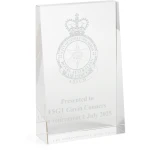 No 22 (City of Sydney) Squadron (22SQN) Glacier Glass Award in Gift Box Image 0 