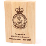  No 27 (City of Townsville) Squadron (27SQN) Heritage Wooden Award