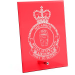  No 77 Squadron (77SQN) Nebula Red Glass Award in Gift Box