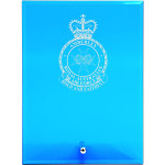  RAAF Base Amberly (RAAFAMB) Nebula Blue Glass Award in Gift Box