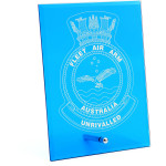  Fleet Air Arm Nebula Blue Glass Award in Gift Box