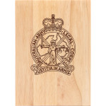 Australian Army Legal Corps (AALC) Heritage Wooden Award Image 1 