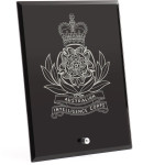  Australian Intelligence Corps (Aust INT) Nebula Black Glass Award in Gift Box