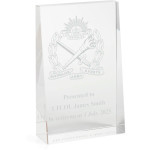  Australian Army Cadets (AAC) Glacier Glass Award in Gift Box