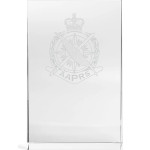  Australian Army Public Relations Service (AAPRS) Glacier Glass Award in Gift Box