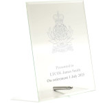 Australian Intelligence Corps (Aust INT) Essence Glass Award Image 0 