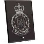  RAAF Base Edinburgh (RAAFEDN) Nebula Black Glass Award in Gift Box