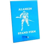 Alamein Company Nebula Blue Glass Award in Gift Box Image 1 