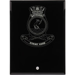  HMAS Bathurst (II) Nebula Black Glass Award in Gift Box