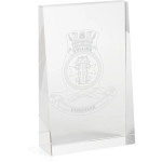 HMAS Collins Glacier Glass Award in Gift Box Image 1 
