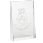  HMAS Canberra (III) Glacier Glass Award in Gift Box