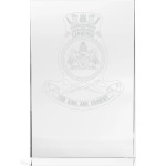  HMAS Canberra (III) Glacier Glass Award in Gift Box