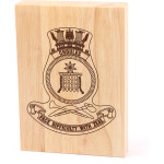HMAS Choules Heritage Wooden Award Image 1 