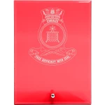 HMAS Choules Nebula Red Glass Award in Gift Box Image 2 